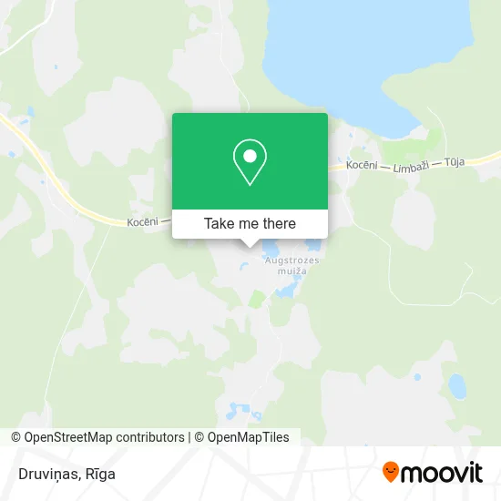 Druviņas map
