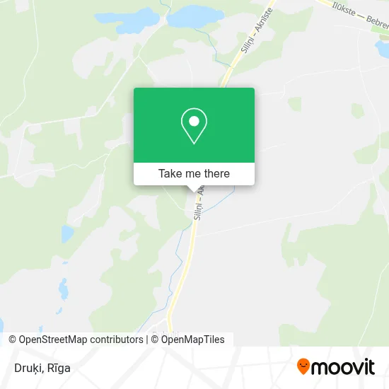 Druķi map