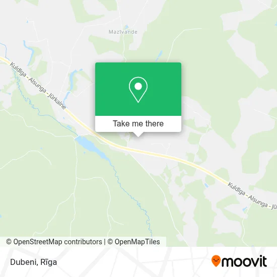 Dubeni map