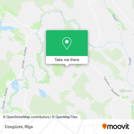 Dzegūzes map