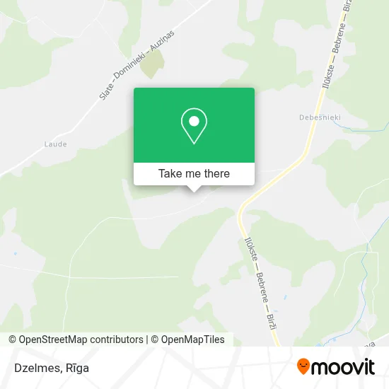 Dzelmes map