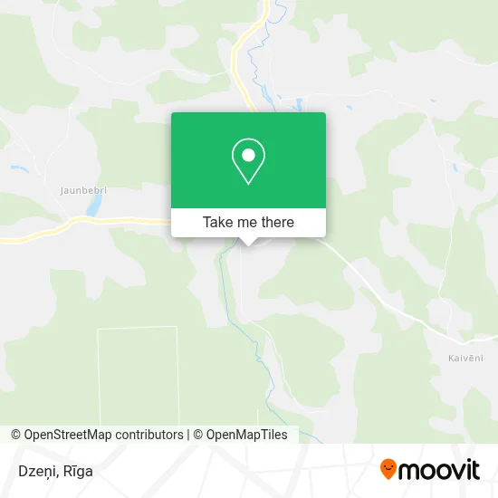 Dzeņi map