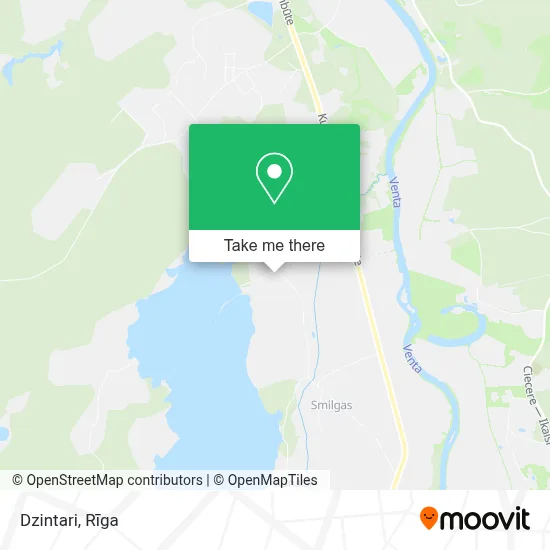 Dzintari map