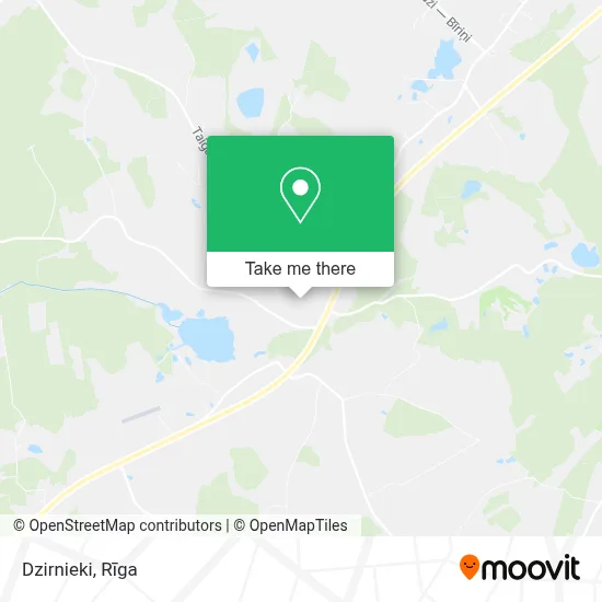 Dzirnieki map