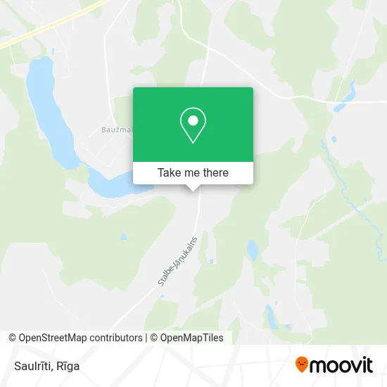 Saulrīti map