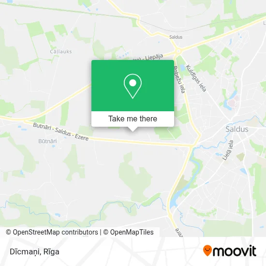 Dīcmaņi map