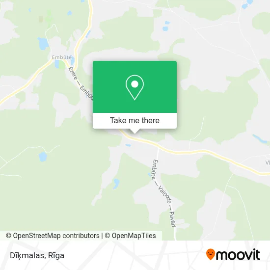 Dīķmalas map