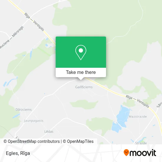 Egles map