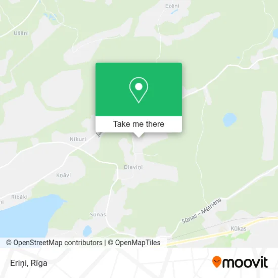 Eriņi map