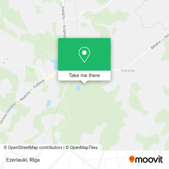 Ezerlauki map