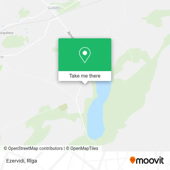 Ezervidi map