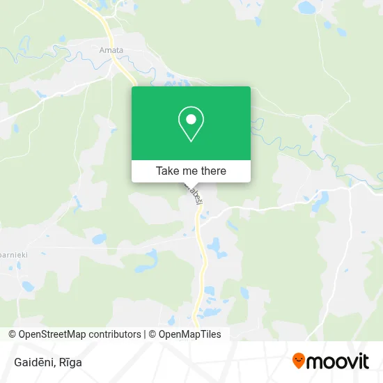 Gaidēni map