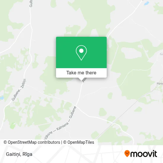 Gaitiņi map