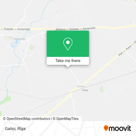 Galiņi map