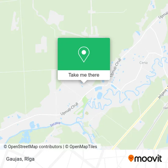 Gaujas map