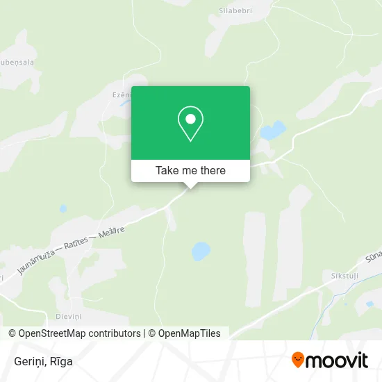 Geriņi map