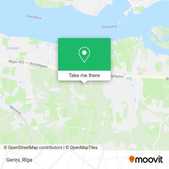 Geriņi map
