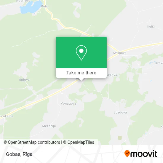 Gobas map