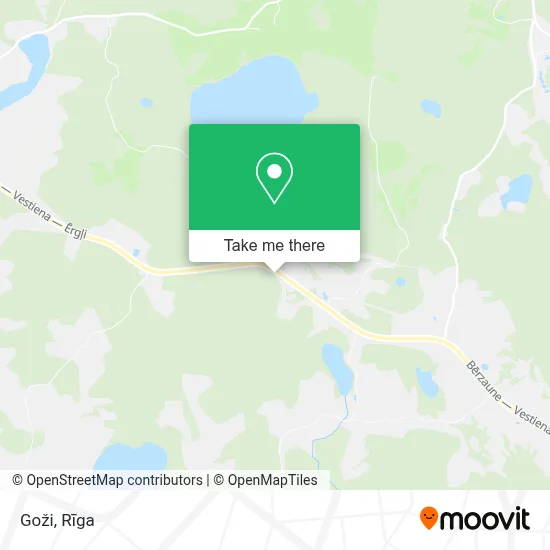 Goži map