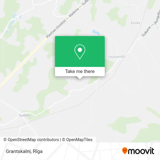 Grantskalni map