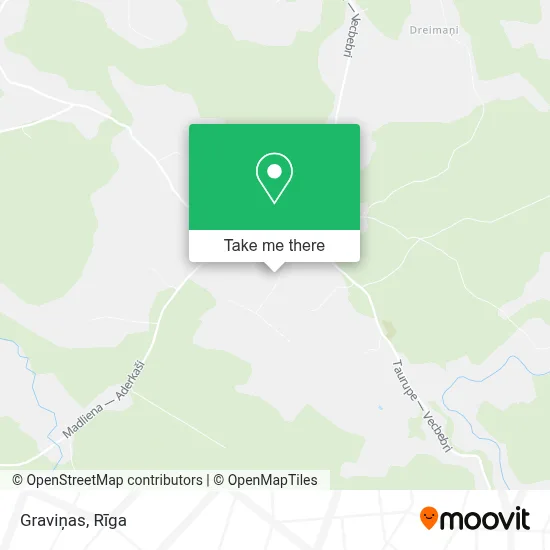 Graviņas map
