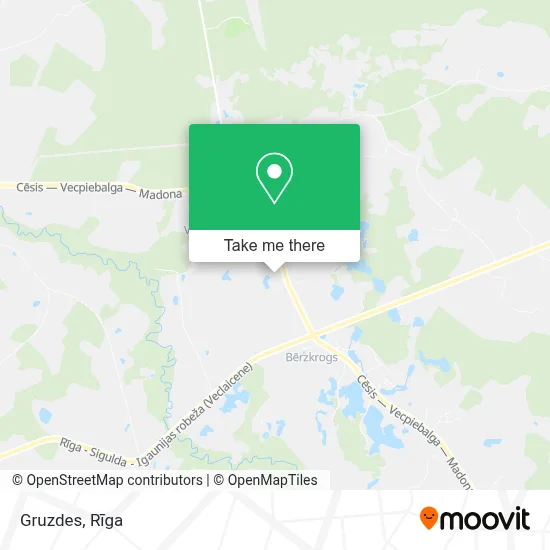 Gruzdes map