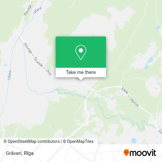 Grāveri map