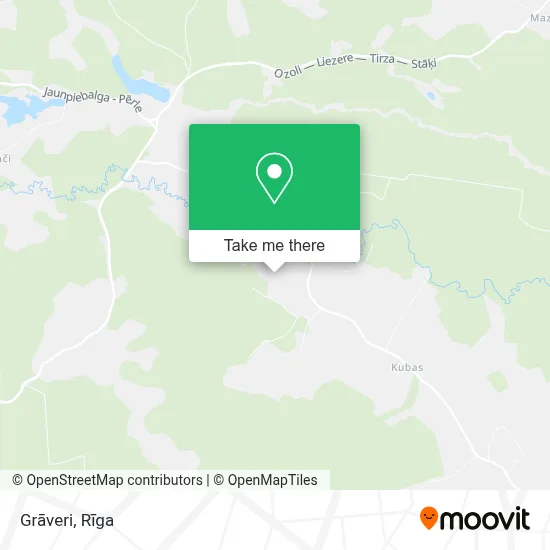 Grāveri map