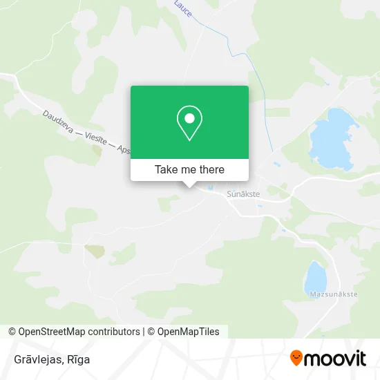 Grāvlejas map