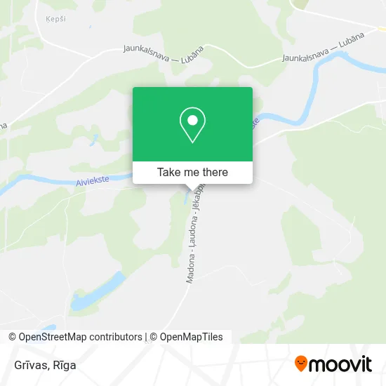 Grīvas map