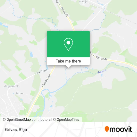 Grīvas map