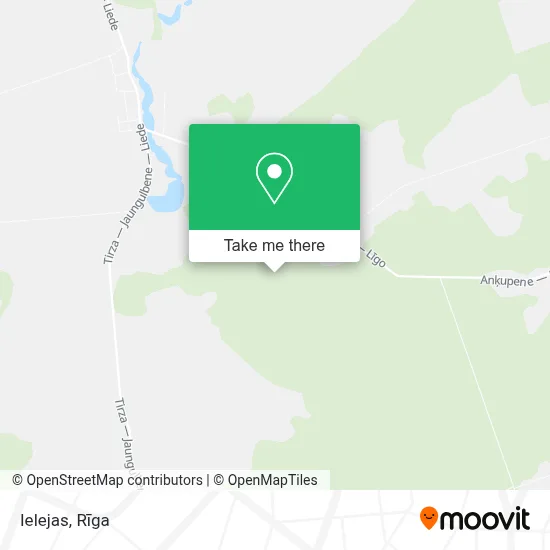 Ielejas map