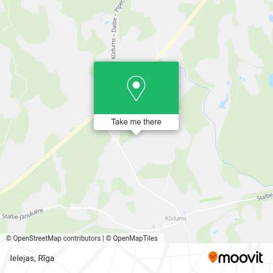 Ielejas map