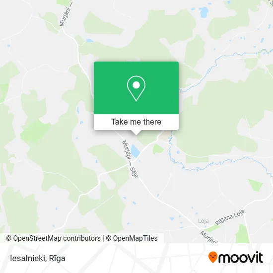 Iesalnieki map
