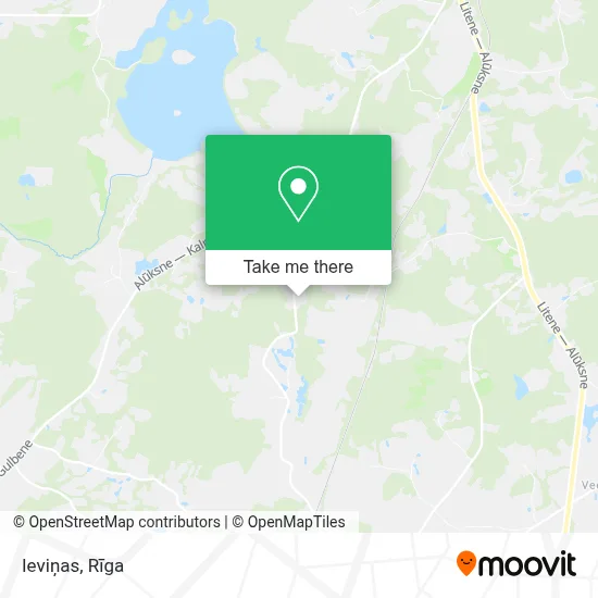 Ieviņas map