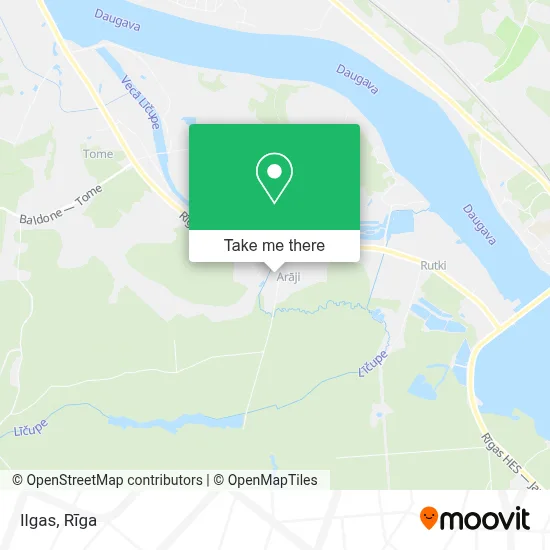 Ilgas map