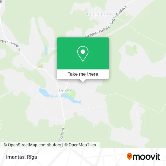 Imantas map