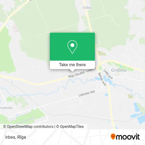 Irbes map
