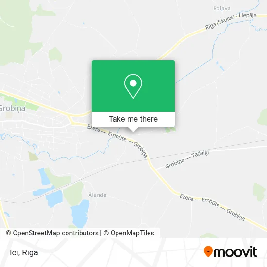 Iči map