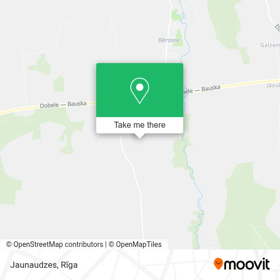 Jaunaudzes map