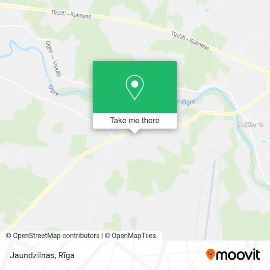 Jaundzilnas map