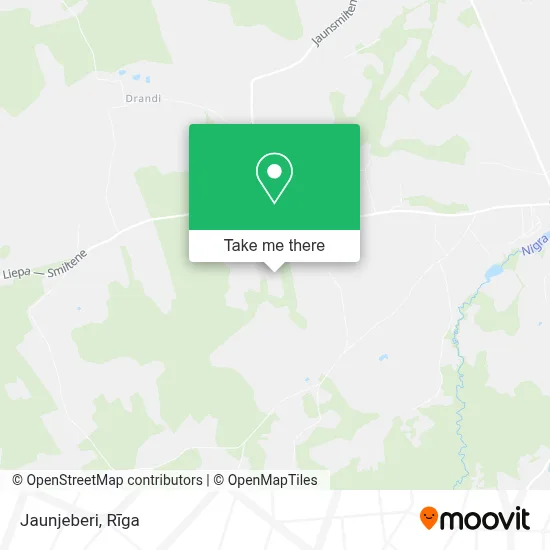 Jaunjeberi map
