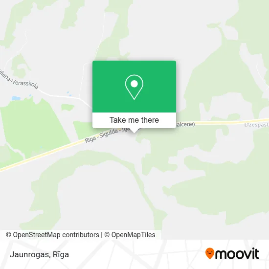 Jaunrogas map