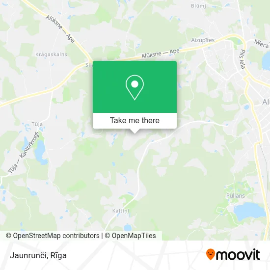 Jaunrunči map