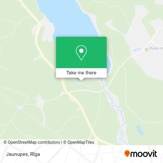 Jaunupes map