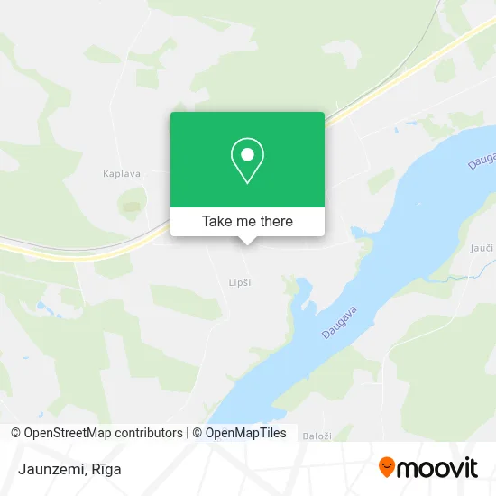 Jaunzemi map