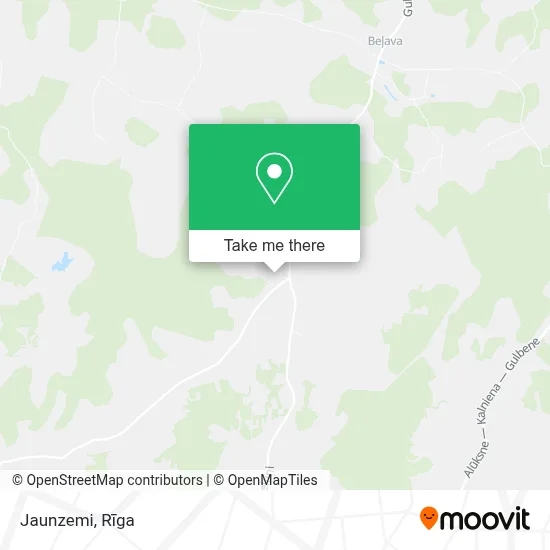Jaunzemi map