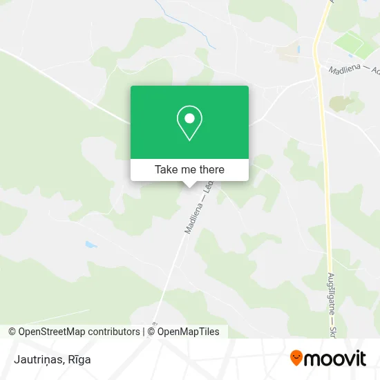 Jautriņas map