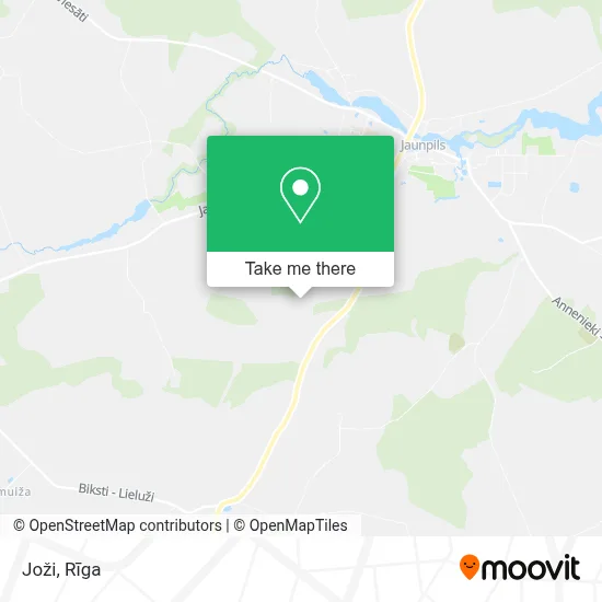 Joži map