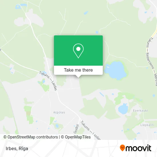 Irbes map